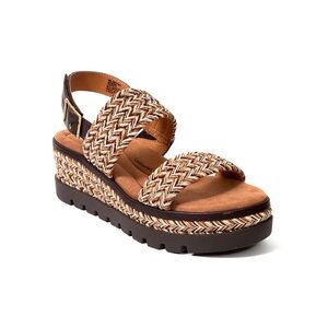 Jambu Destiny Women's Sandal. Brown multicolor.